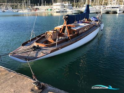 SK Classic Wood Sailing Vessel Sailingboat 1935, with Sole Mini 48 engine, Spain