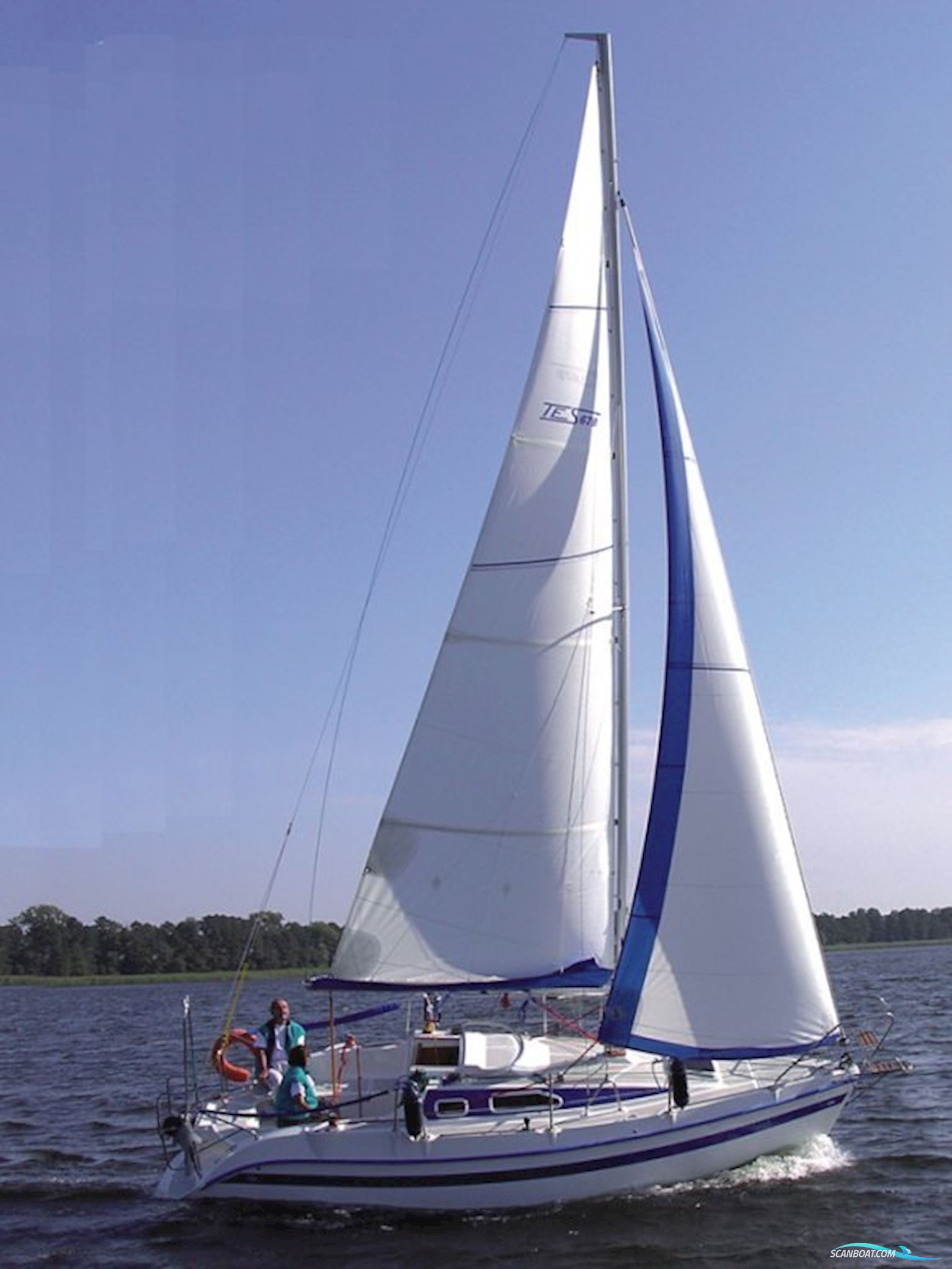 Tes 720 Sailingboat 2008, with Yamaha engine, The Netherlands