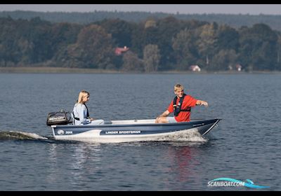Linder 355 Sportsman Småbåt 2024, med Motor kan til købes motor, Danmark