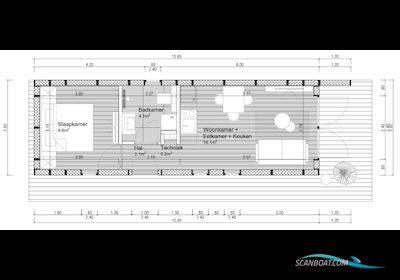 Nano Float 10.80 Hus- / Bobåd / Flodbåd 2023, Holland