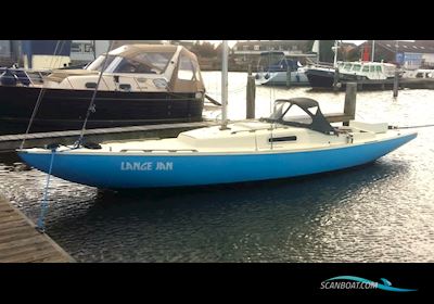 Deense Scherenkruiser Caprice Sailing boat 1972, with Yahama engine, The Netherlands