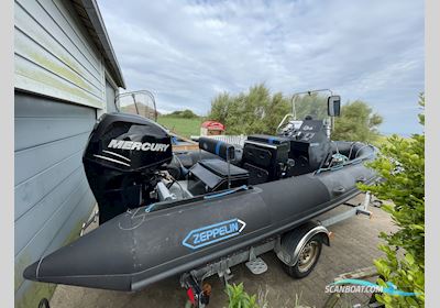 ZEPPELIN 640 Gummibåt / Rib 2019, med Mercury motor, Frankrike