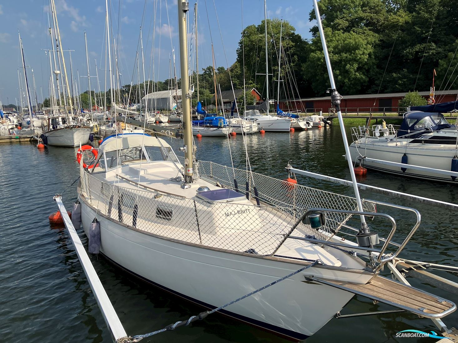 Monsun 31 - Hallberg Rassy Segelbåt 1974, med Volvo Penta d1-30 motor, Sverige