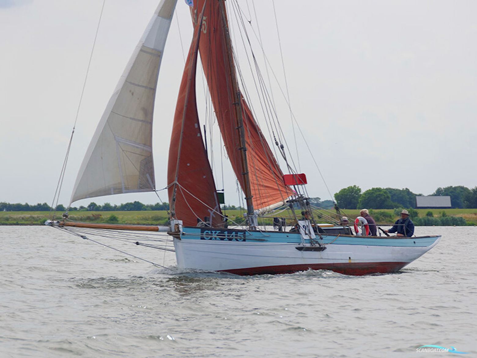 Aldous Smack 1060 Segelboot 1906, mit Volvo Penta motor, Niederlande