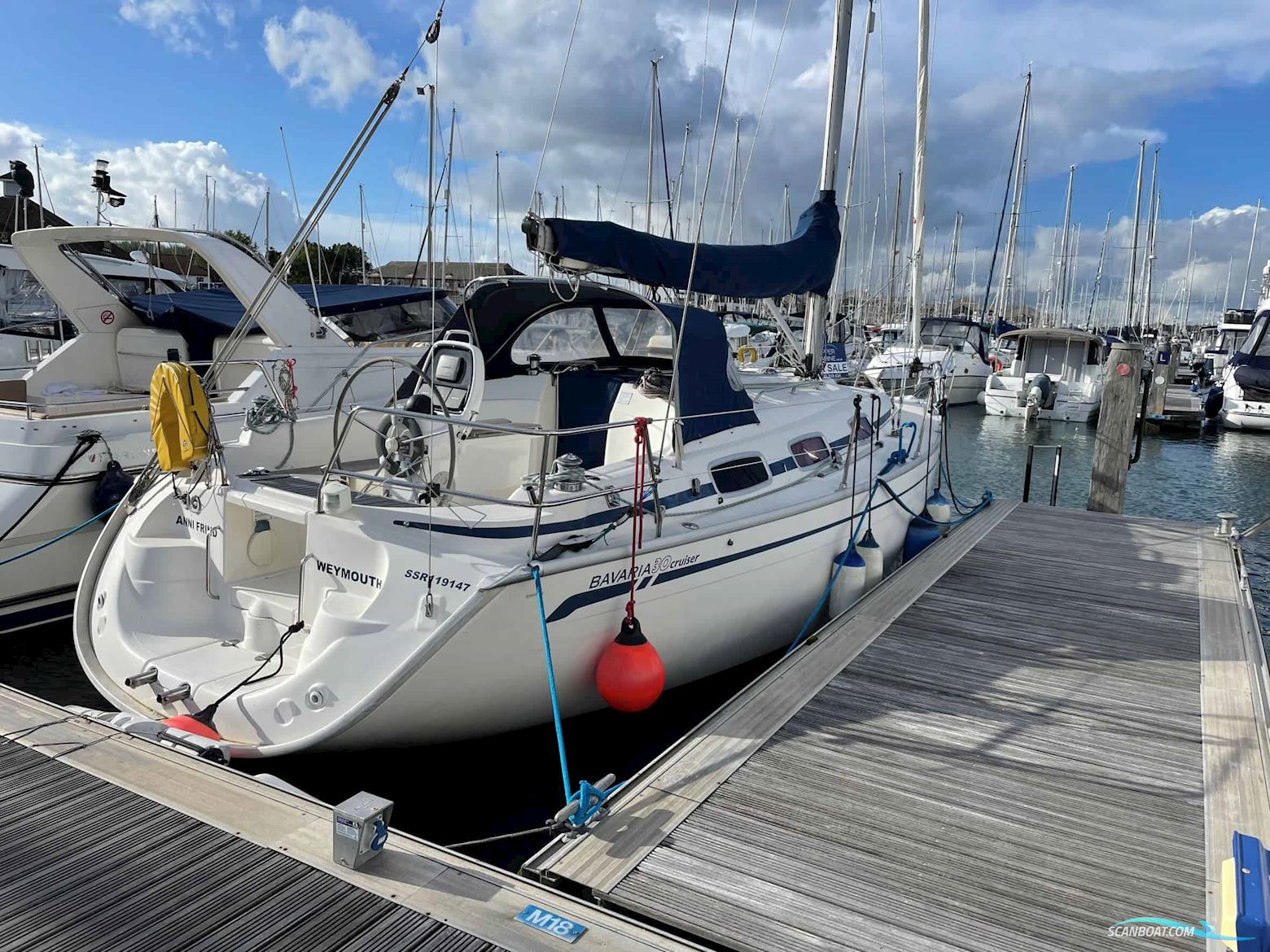 Bavaria Cruiser 30 Segelboot 2006, mit Volvo motor, England