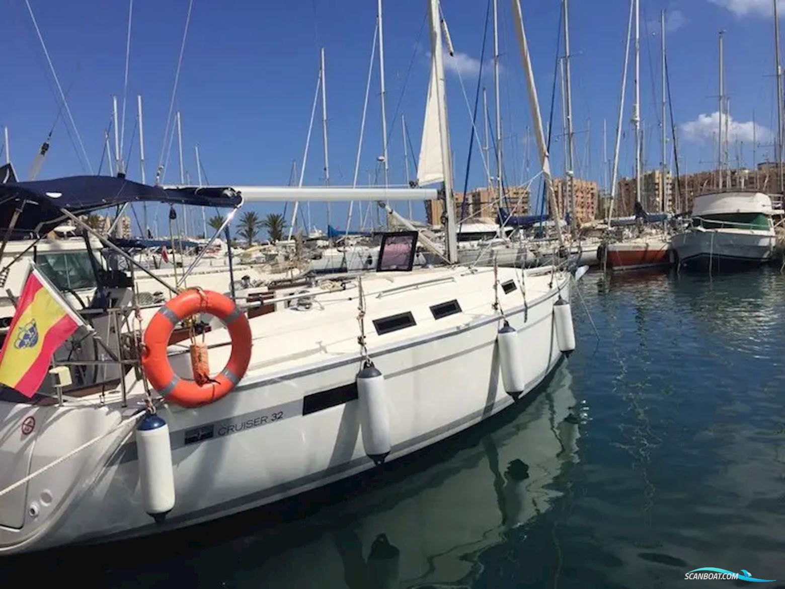 Bavaria 32 Cruiser Sejlbåd 2011, med Volvo Penta motor, Spanien