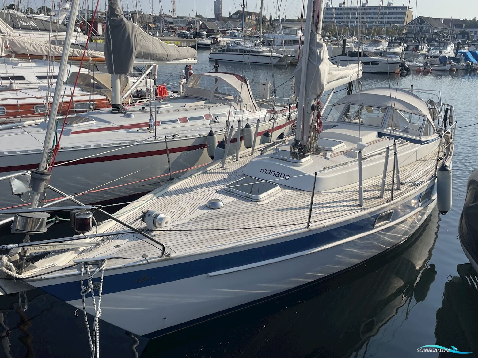 Halberg Rassy 312 MK1 Sejlbåd 1980, med Volvo Penta  motor, Danmark