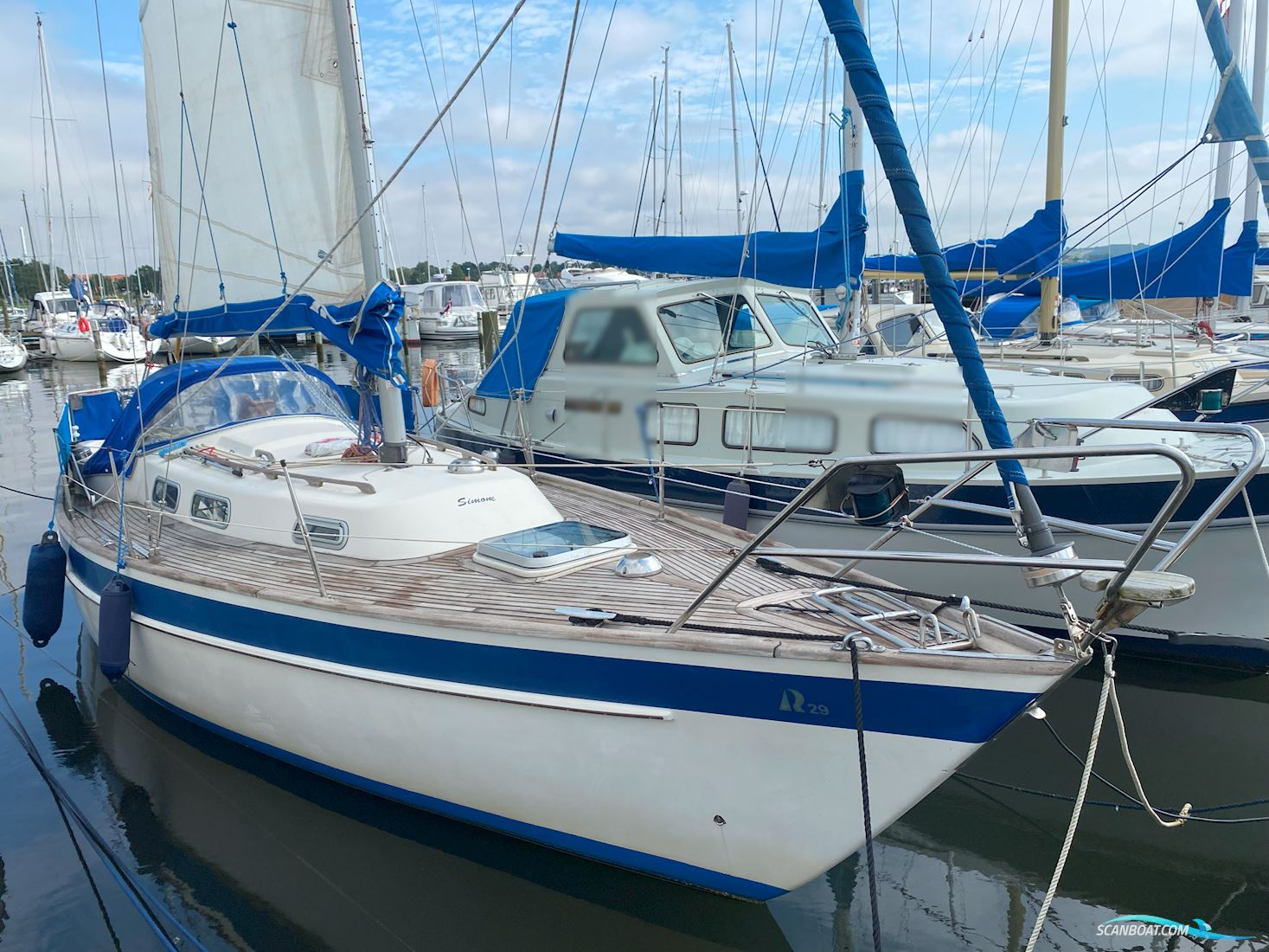 Hallberg Rassy 29 HR29 Sejlbåd 1986, med Volvo Penta motor, Danmark