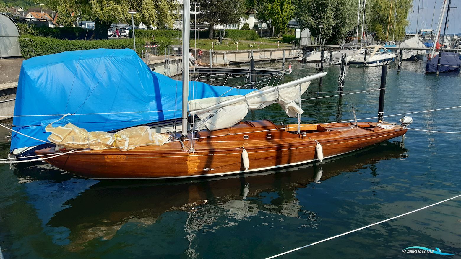 Nordic Crusier: 5.5mR Yacht - Similar to Malär / Scargard's Cruiser Sejlbåd 1959, med Honda motor, Tyskland