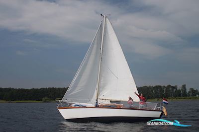 Van Der Stadt Zweedse Delta Sejlbåd 1962, med Renault Marine motor, Holland