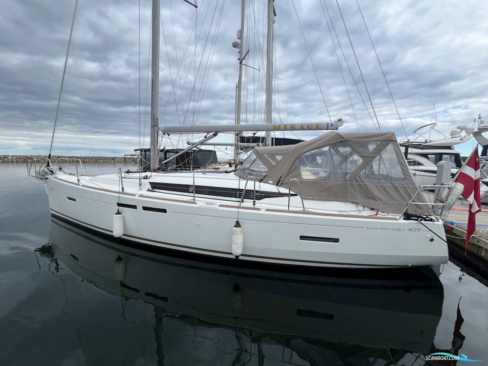 Jeanneau Sun Odyssey 409 - Solgt/Sold Zeilboten 2015, met Yanmar 3JH5-CE motor, Denemarken