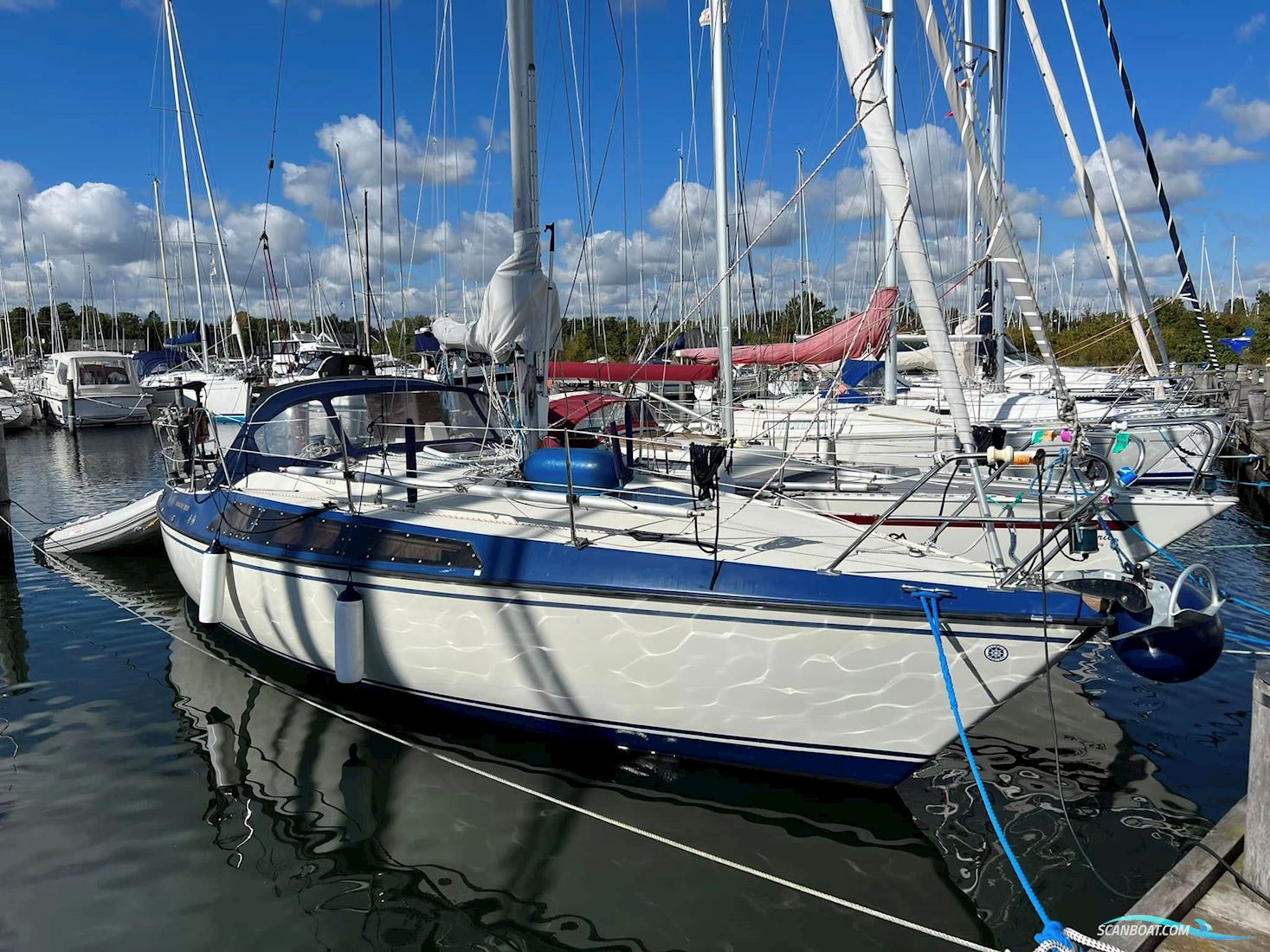 Maxi 95 Zeilboten 1976, met Vetus motor, Denemarken