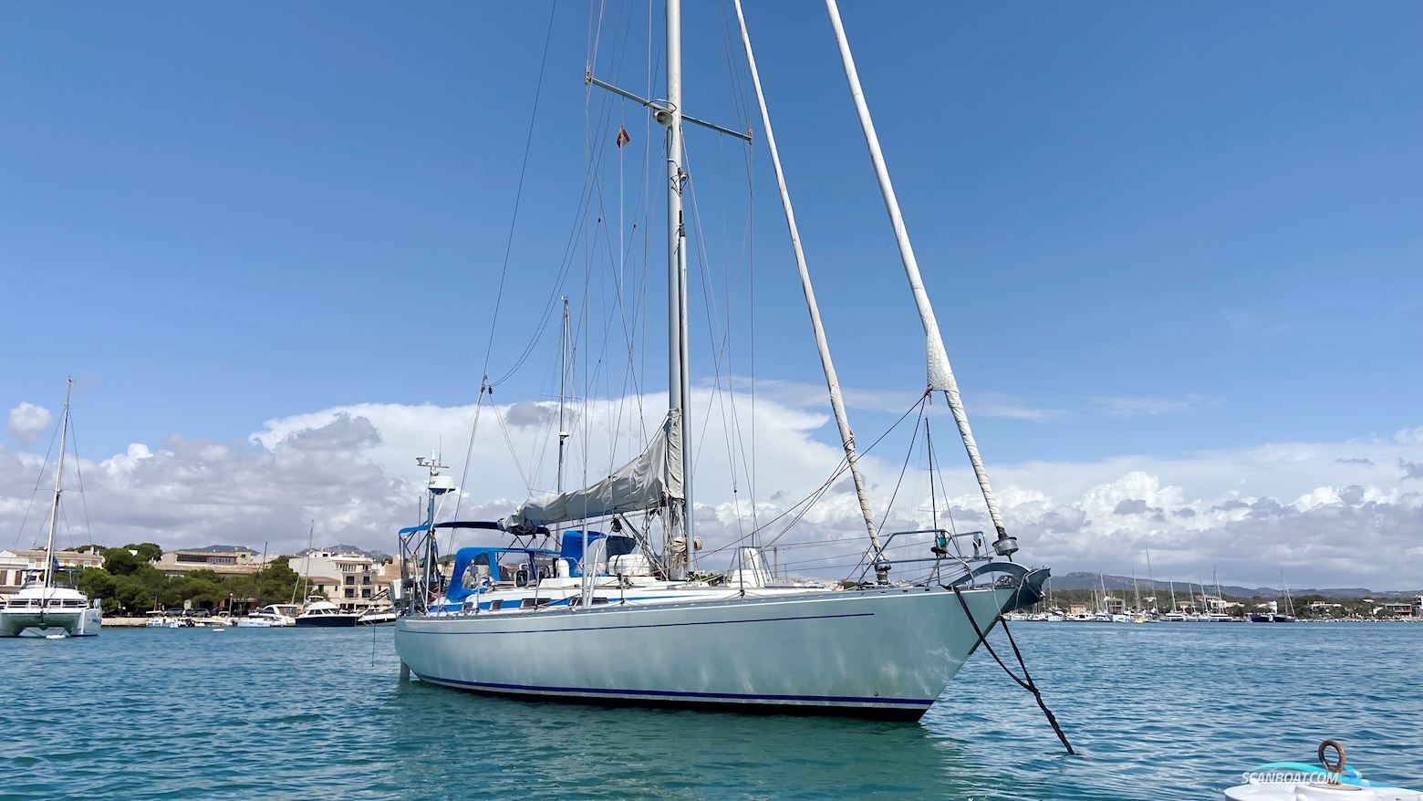 Rhapsody 43 Zeilboten 1990, met Volvo Penta D2 - 55 motor, Portugal